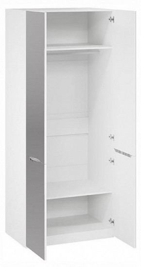 Шкаф платяной Глосс СМ-319.07.005 в Приобье - priobie.ok-mebel.com | фото 2