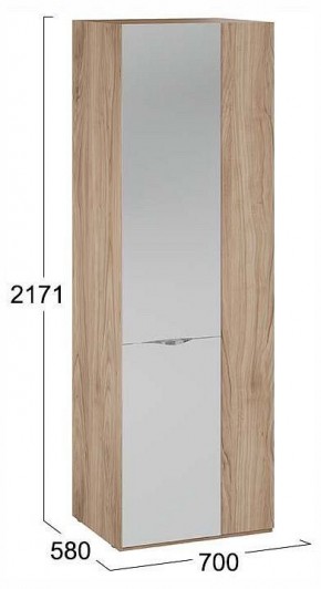 Шкаф платяной Глосс СМ-319.07.007 в Приобье - priobie.ok-mebel.com | фото 4