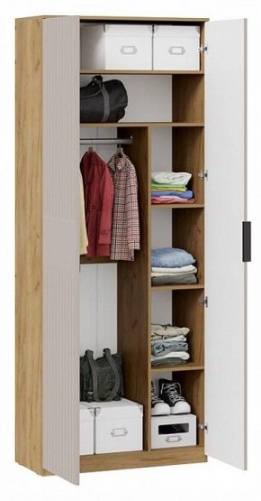 Шкаф платяной Хилтон Исп. 2 в Приобье - priobie.ok-mebel.com | фото 3