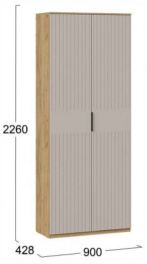 Шкаф платяной Хилтон Исп. 2 в Приобье - priobie.ok-mebel.com | фото 4
