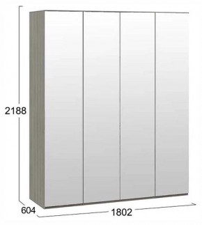 Шкаф платяной Либерти СМ-297.07.443 в Приобье - priobie.ok-mebel.com | фото 4