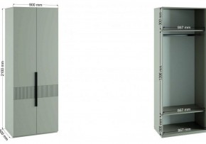 Шкаф платяной Ника в Приобье - priobie.ok-mebel.com | фото 3