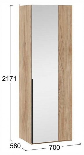 Шкаф платяной Порто СМ-393.07.007 в Приобье - priobie.ok-mebel.com | фото 4