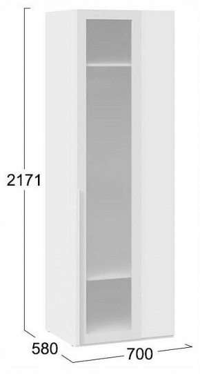 Шкаф платяной Порто СМ-393.07.011 в Приобье - priobie.ok-mebel.com | фото 4