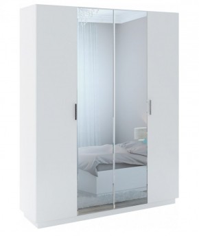 Тиффани (спальня) М22 Шкаф с зеркалом (4 двери) в Приобье - priobie.ok-mebel.com | фото