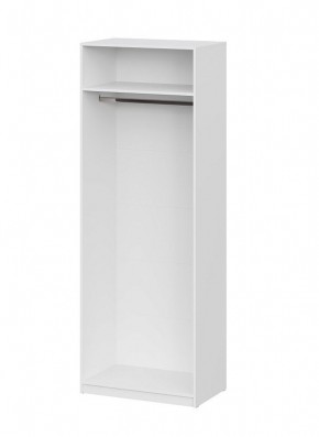 Шкаф ШК-5 (800) Белый текстурный в Приобье - priobie.ok-mebel.com | фото 2