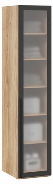 Шкаф-витрина Порто СМ-393.07.008 в Приобье - priobie.ok-mebel.com | фото