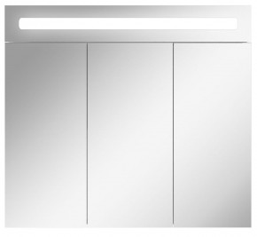 Шкаф-зеркало Аврора 80 с подсветкой LED Домино (DV8009HZ) в Приобье - priobie.ok-mebel.com | фото 4