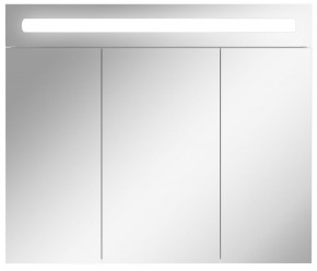 Шкаф-зеркало Аврора 85 с подсветкой LED Домино (DV8010HZ) в Приобье - priobie.ok-mebel.com | фото 4