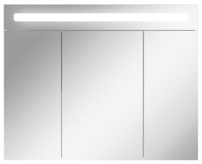 Шкаф-зеркало Аврора 90 с подсветкой LED Домино (DV8011HZ) в Приобье - priobie.ok-mebel.com | фото 4