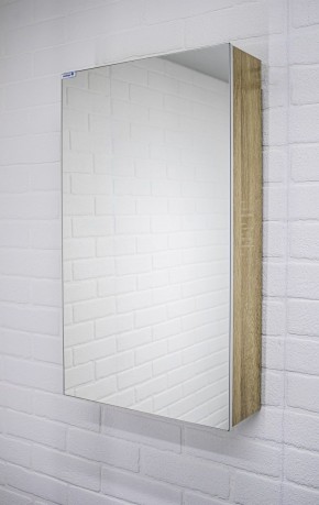 Шкаф-зеркало Мечта 40 Дуб сонома АЙСБЕРГ (DM2317HZ) в Приобье - priobie.ok-mebel.com | фото 5