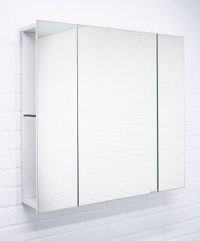Шкаф-зеркало Мега 75 АЙСБЕРГ (DM4604HZ) в Приобье - priobie.ok-mebel.com | фото 6