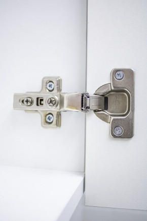 Шкаф-зеркало Мега 75 АЙСБЕРГ (DM4604HZ) в Приобье - priobie.ok-mebel.com | фото 9