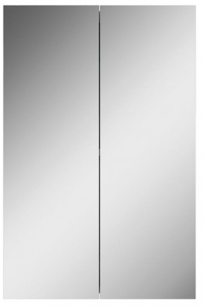 Шкаф-зеркало Норма 45 2 двери АЙСБЕРГ (DA1635HZ) в Приобье - priobie.ok-mebel.com | фото 4