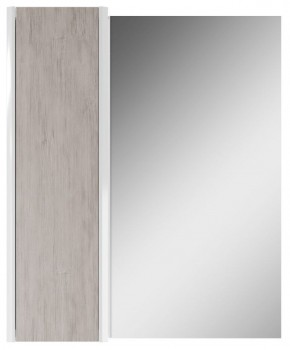 Шкаф-зеркало Uno 60 Дуб серый левый/правый Домино (DU1503HZ) в Приобье - priobie.ok-mebel.com | фото 6