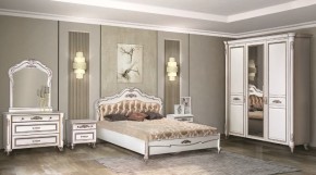 СКАРЛЕТТ Спальный гарнитур (модульный) ясень белый в Приобье - priobie.ok-mebel.com | фото 1