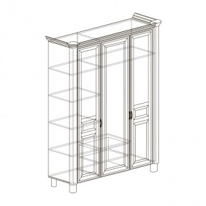СКАРЛЕТТ Спальный гарнитур (модульный) ясень белый в Приобье - priobie.ok-mebel.com | фото 11