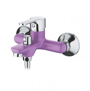 Смеситель для ванны Accoona A6367S фиолетовый в Приобье - priobie.ok-mebel.com | фото 1