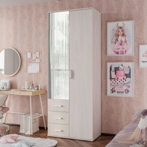 Спальня Белла (модульная) ясень белый в Приобье - priobie.ok-mebel.com | фото 12