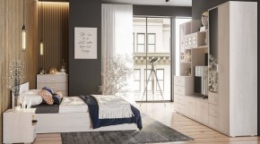 Спальня Белла (модульная) ясень белый в Приобье - priobie.ok-mebel.com | фото 6