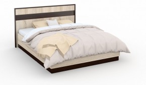 Спальня Эшли Кровать 160 с подъемным механизмом Венге/Дуб сонома в Приобье - priobie.ok-mebel.com | фото