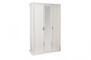 Спальня Мишель 3-х ств (белый матовый/экокожа) в Приобье - priobie.ok-mebel.com | фото 2