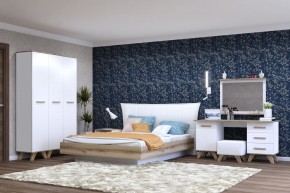 Спальня "Вега Скандинавия" (комплект 6) в Приобье - priobie.ok-mebel.com | фото 2