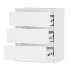 Спальня Симпл (белая) модульная в Приобье - priobie.ok-mebel.com | фото 2