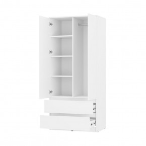 Спальня Симпл (белая) модульная в Приобье - priobie.ok-mebel.com | фото 29