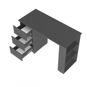 Спальня Симпл (графит) модульная в Приобье - priobie.ok-mebel.com | фото 24