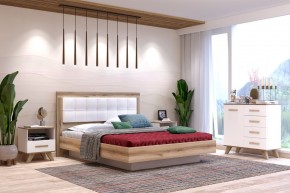 Спальня «Вега Скандинавия» (комплект 2) в Приобье - priobie.ok-mebel.com | фото 2