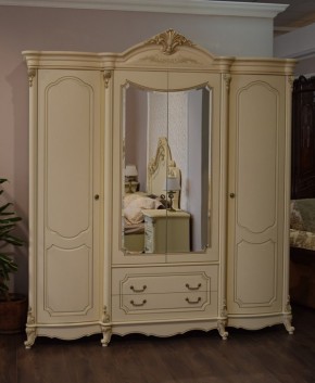 Спальный гарнитур Мона Лиза (крем) 1800 в Приобье - priobie.ok-mebel.com | фото 7