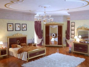 Спальный гарнитур Версаль (модульная) в Приобье - priobie.ok-mebel.com | фото 3