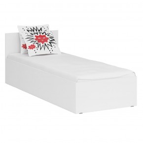 Стандарт Кровать 0800, цвет белый, ШхГхВ 83,5х203,5х70 см., сп.м. 800х2000 мм., без матраса, основание есть в Приобье - priobie.ok-mebel.com | фото 3