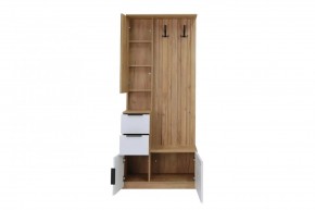 СТЕФАНИ Прихожая (модульная) в Приобье - priobie.ok-mebel.com | фото 4