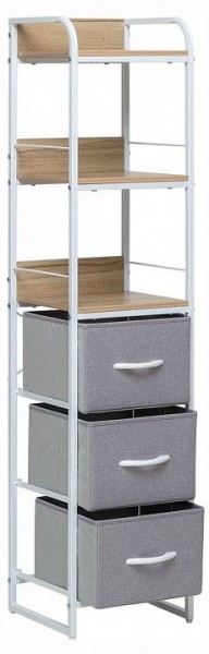 Стеллаж комбинированный Ноа в Приобье - priobie.ok-mebel.com | фото 4