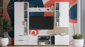 Стенка для гостиной Агата в Приобье - priobie.ok-mebel.com | фото 2