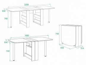 Стол обеденный СП-11.1 в Приобье - priobie.ok-mebel.com | фото 5