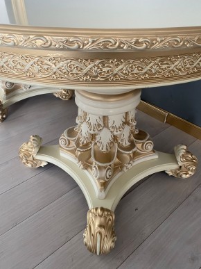 Стол овальный Версаль в Приобье - priobie.ok-mebel.com | фото 3