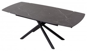 Стол RIVOLI 140 MATT BLACK MARBLE SOLID CERAMIC / BLACK, ®DISAUR в Приобье - priobie.ok-mebel.com | фото 3