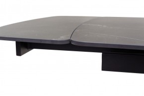 Стол RIVOLI 140 MATT BLACK MARBLE SOLID CERAMIC / BLACK, ®DISAUR в Приобье - priobie.ok-mebel.com | фото 4