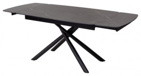 Стол RIVOLI 140 MATT BLACK MARBLE SOLID CERAMIC / BLACK, ®DISAUR в Приобье - priobie.ok-mebel.com | фото 7