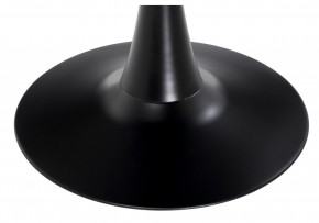 Стол стеклянный Tulip 90x74 black glass в Приобье - priobie.ok-mebel.com | фото 3