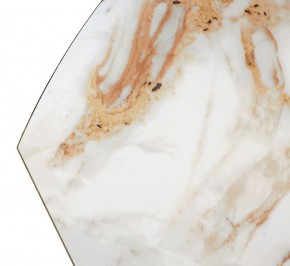 Стол TERAMO 135 GLOSS GRAND JADE SOLID CERAMIC, керамика, поворотн.механизм / Черный каркас, ®DISAUR в Приобье - priobie.ok-mebel.com | фото 13