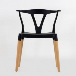 Стул Barneo N-218 Wishbone интерьерный кухонный черный в Приобье - priobie.ok-mebel.com | фото 3