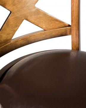 Стул барный DOBRIN BRANDON BAR, античный ясень, коричневый в Приобье - priobie.ok-mebel.com | фото 7