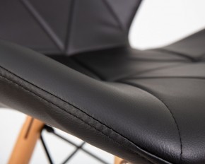 Стул барный DOBRIN BUTTERFLY BAR, ножки светлый бук, цвет чёрный в Приобье - priobie.ok-mebel.com | фото 10