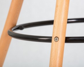 Стул барный DOBRIN BUTTERFLY BAR, ножки светлый бук, цвет чёрный в Приобье - priobie.ok-mebel.com | фото 11