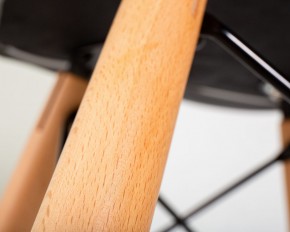 Стул барный DOBRIN BUTTERFLY BAR, ножки светлый бук, цвет чёрный в Приобье - priobie.ok-mebel.com | фото 12