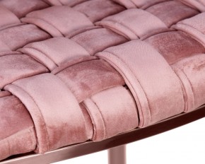 Стул барный DOBRIN EMMA ROSE GOLD, розовый велюр (VF-10) в Приобье - priobie.ok-mebel.com | фото 9